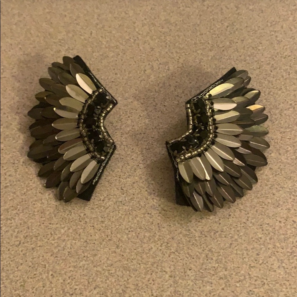 wing earrings